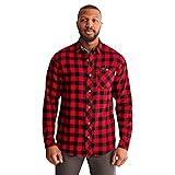 Timberland PRO Men's Woodfort Mid-Weight Flannel