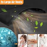 Kovshuiwe Garden Furniture Cover 220x100x74 cm Waterproof UV 420D Windproof view 5