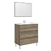 ARKITMOBEL-Mueble-de-Bano-con-3-Cajones-y-Espejo-Modulo-Lavabo-Modelo-Dakota-Acabado-en-Nordik-Medidas-80-cm-Ancho ARKITMOBEL-Mueble-de-Bano-con-3-Cajones-y-Espejo-Modulo-Lavabo-Modelo-Dakota-Acabado-en-Nordik-Medidas-80-cm-Ancho