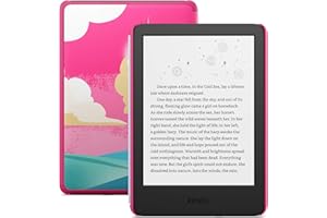 Amazon Kindle Kids 16GB (newest model) - If it breaks, we will replace it, includes ad-free books and cover, with glare-free display, faster page turns - Unicorn Valley