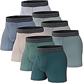 Pair of Thieves Men's Underwear Boxer Briefs - Soft Cotton Boxer Briefs for Men Pack - 8 Pack Tagless Mens Underwear