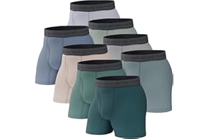 Pair of Thieves Men's Underwear Boxer Briefs - Soft Cotton Boxer Briefs for Men Pack - 8 Pack Tagless Mens Underwear