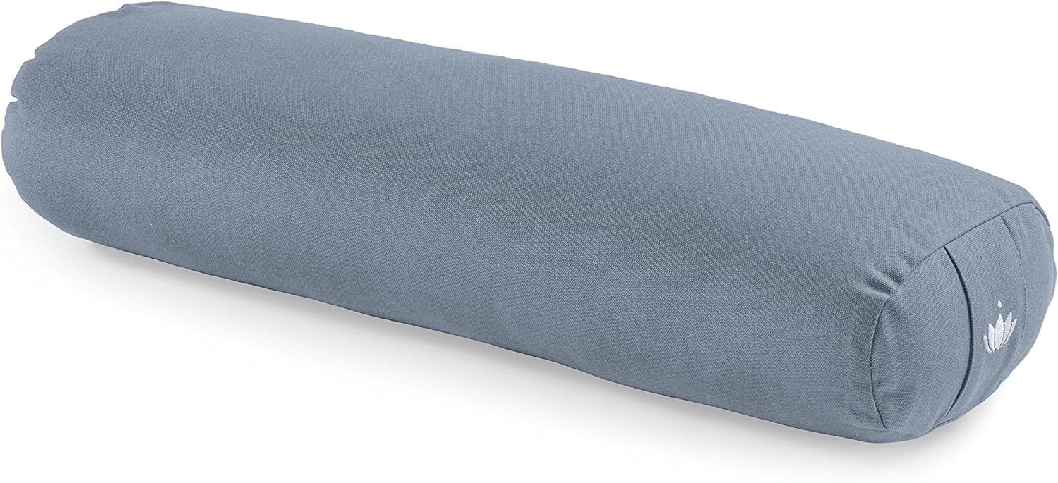 Lotuscrafts Yoga Bolster for Yin Yoga Rectangular Kapok Filling
