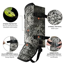 MDSTOP Snake Gaiters Snake Chaps, Waterproof Snake