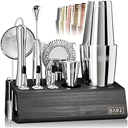BARE BARREL® Mixology Bartender Kit Bar Set