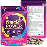 Daiasns Beef Organ Supplement for Women, 100% Natural Grass Fed Beef Liver Capsules, Female Balance Hormones, Energy, Overall - 60 Capsules