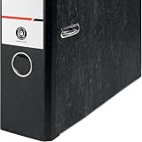 Rexel Foolscap Lever Arch File Black 75 mm Spine 500 Sheets Capacity view 6