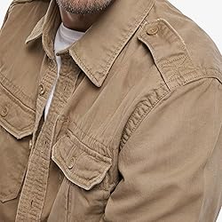 Brandit Men's Vintage Long Sleeve Shirt, with