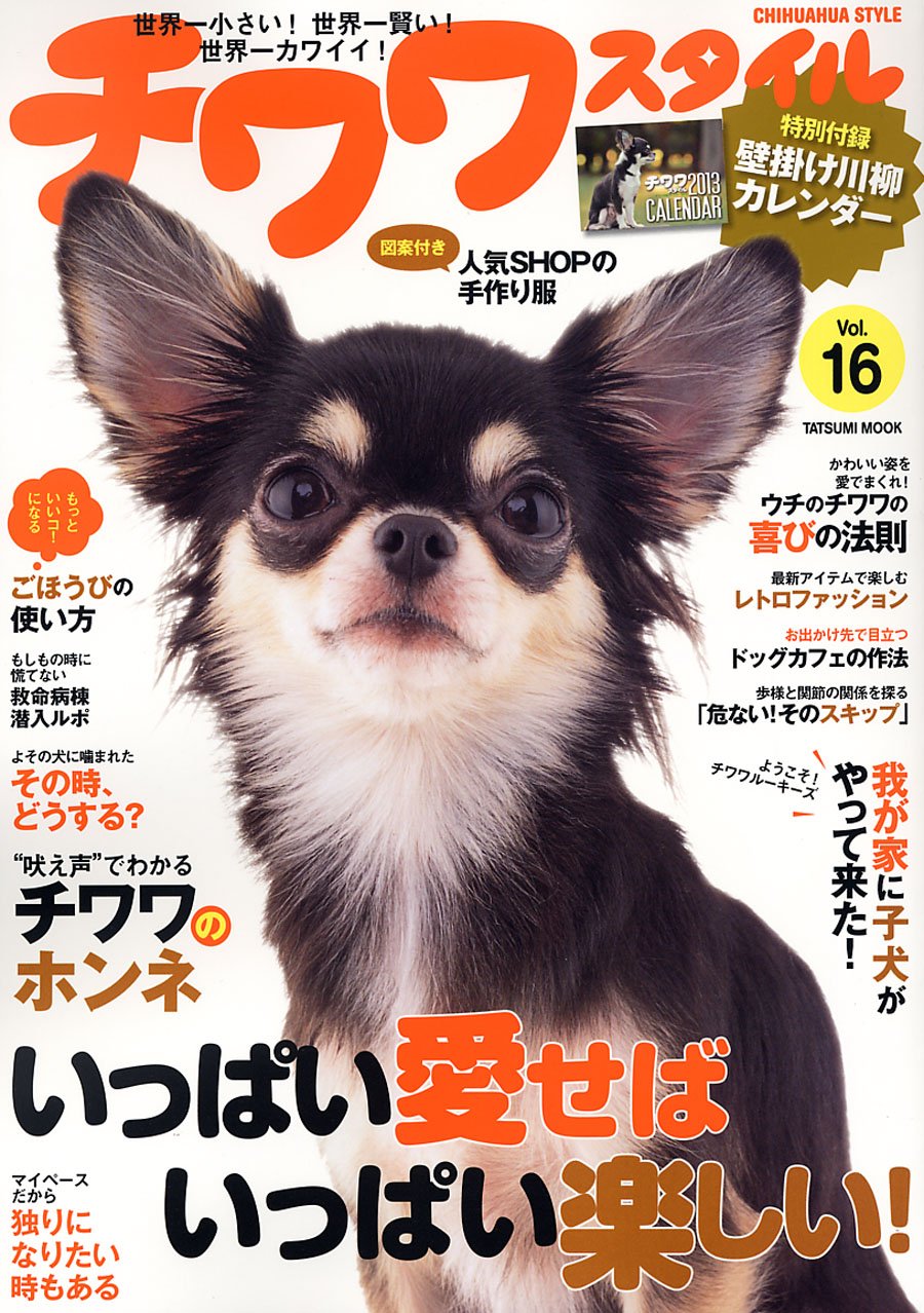 チワワスタイル Vol 16 タツミムック 本 通販 Amazon