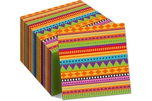 JAJAJUEGOS 40Pcs Mexican Fiesta Napkins Mexico Cactus Colorful Disposable Dinner Paper Towels Mexico Party Napkin for Taco Party Cinco de Mayo Fiesta Tableware Birthday Baby Shower Party Decorations