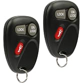 2 Keyless Entry Remote Key Fob - 3 Button