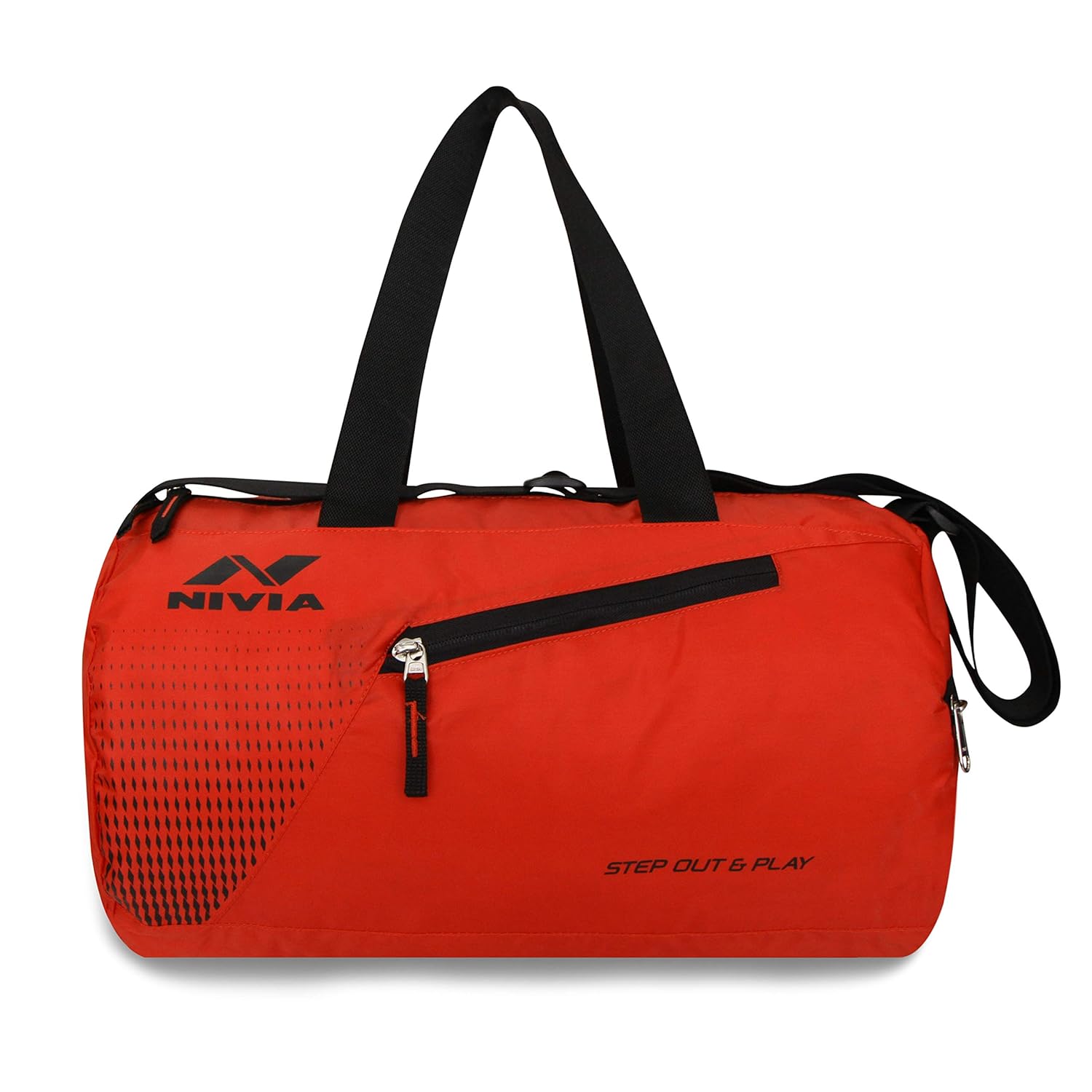 nivia gym bag with shoe compartment
