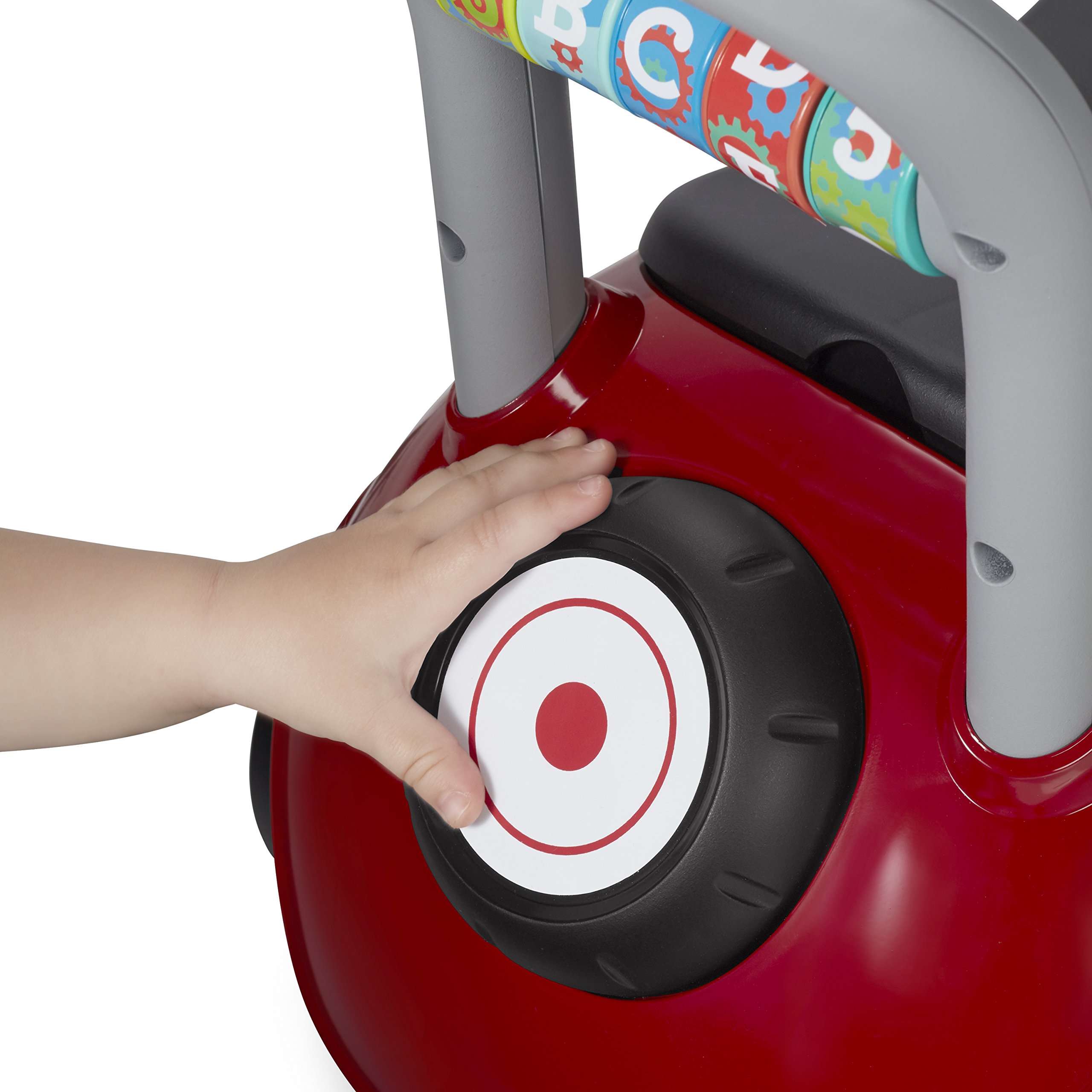 Radio Flyer Busy Buggy, Sit to Stand Toddler Ride On Toy, Ages 13, Red