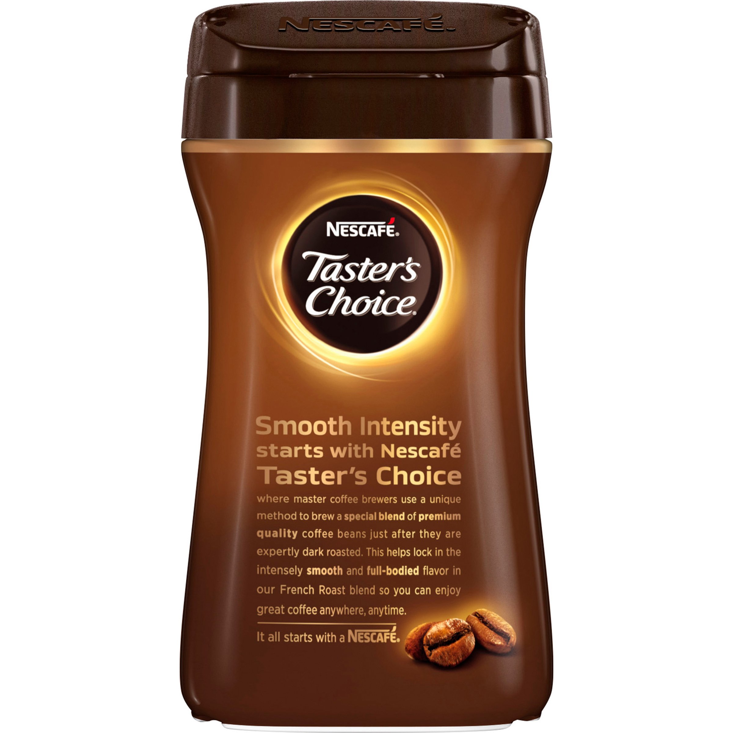 Nescafe Taster's Choice French Roast Instant Coffee, 7 Ounce Canister