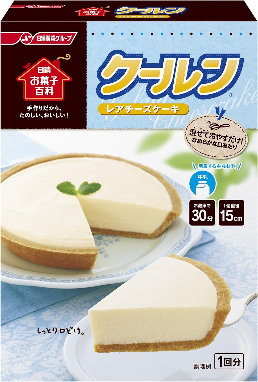 Amazon 日清お菓子百科 クールン レアチーズケーキ 130g 6個 お菓子百科 ホットケーキ ケーキミックス 通販