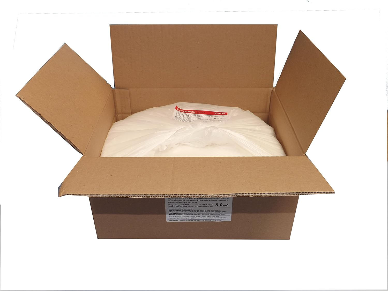 5kg Kerawax 4600 Pillar Candle Paraffin Wax By Kerax With Free Next Working Day Delivery Home Kitchen Candle Making Mymobileindia Com