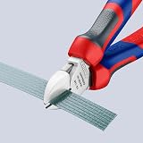 KNIPEX Diagonal Cutter 160 mm Self-Service Card Chrome Comfort Handles 70 05 view 4