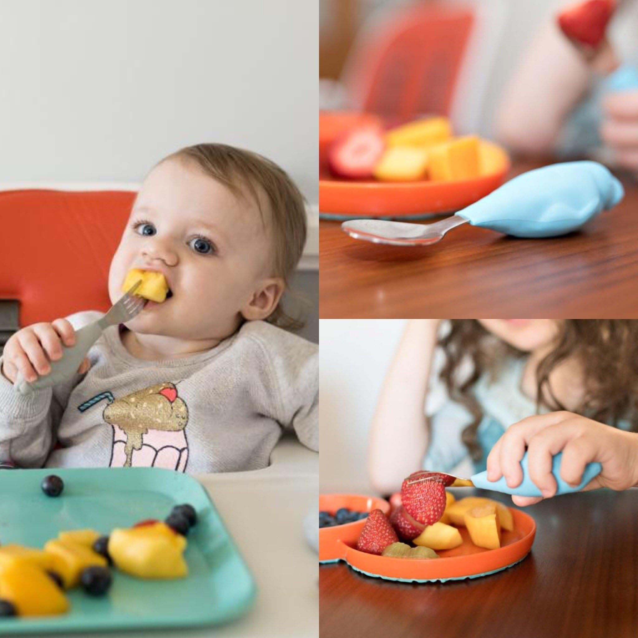 ChubChub ChowBuddy Utensils (Grey)