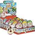Kinder Joy Easter Eggs, Sweet Cream and Chocolatey Wafers with Toy Inside, 10.5 oz, 1 Pack, 15 Eggs