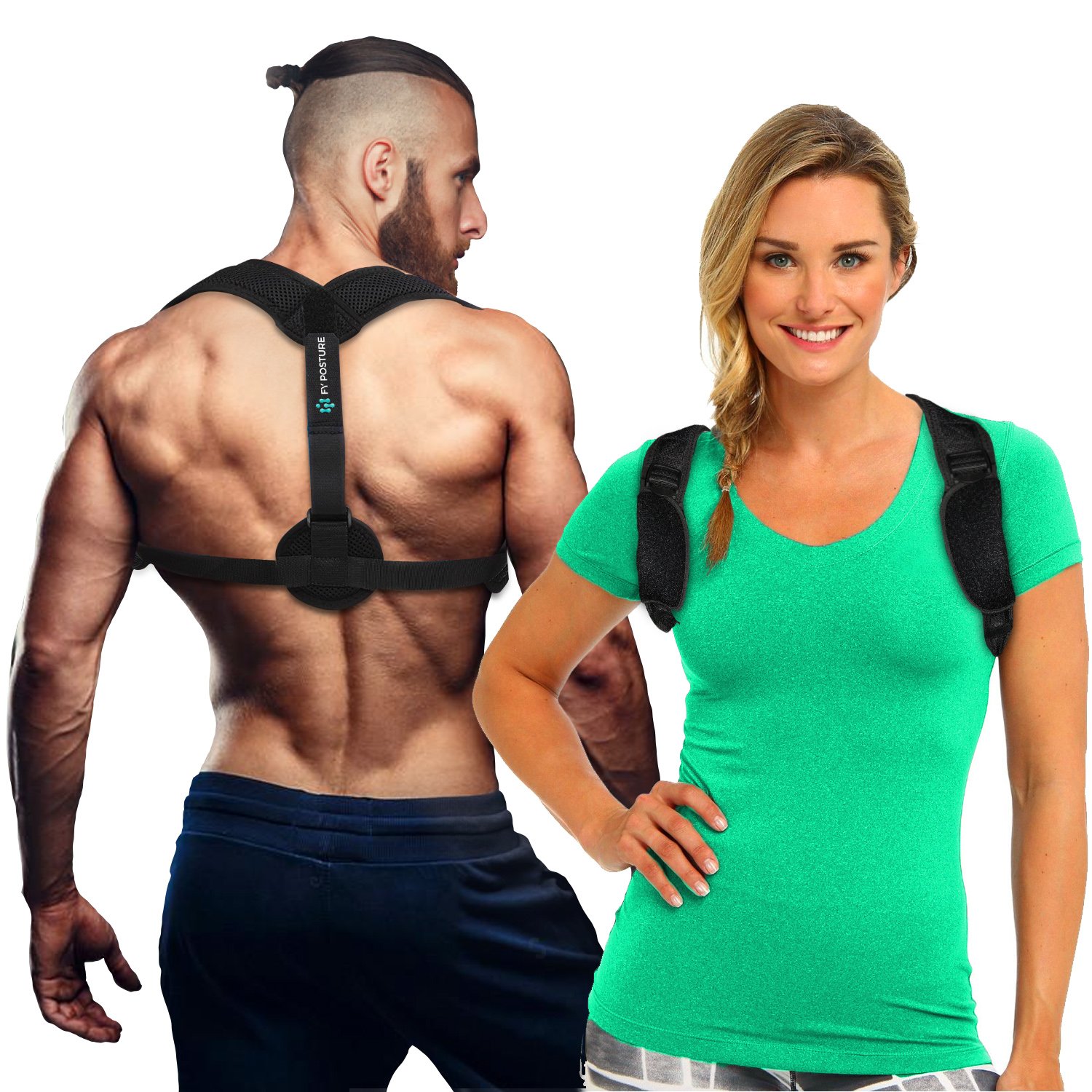 Posture Corrector for Women Men by FY Posture Effective Comfortable