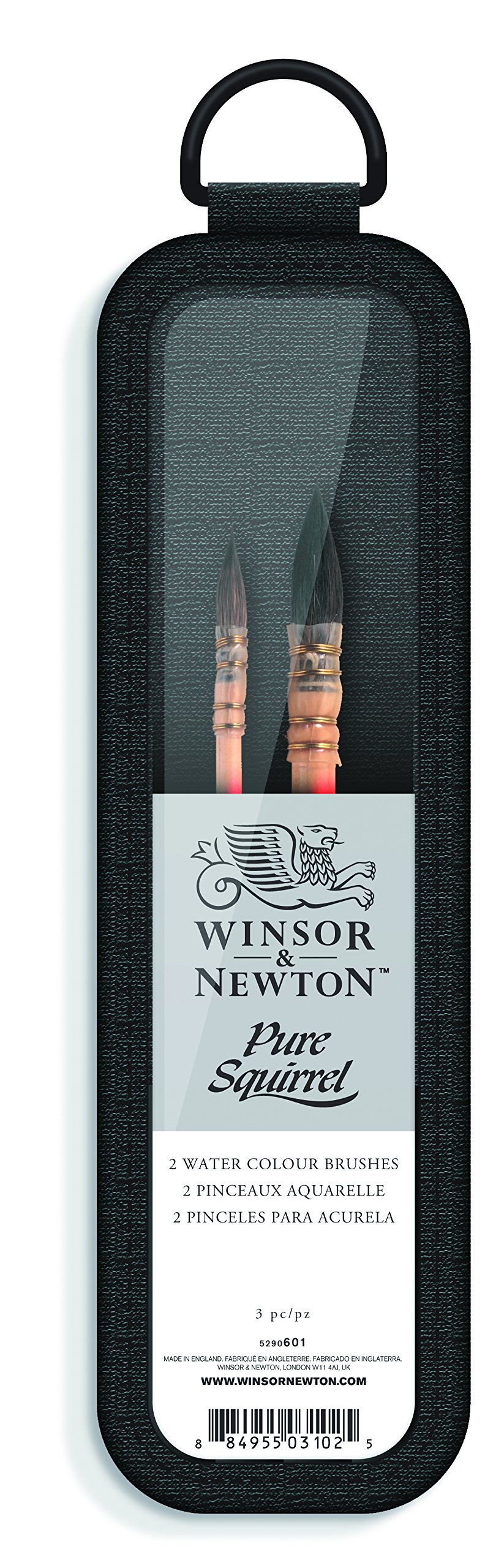 Winsor & Newton Professional Water Colour Squirrel Brush Kit (Pack of 2)