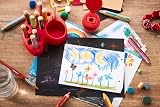 STABILO Woody 3 in 1 Deskset 15 Pencils with 10 Colours and Sharpening Container view 8