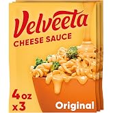 Velveeta Cheese Sauce, 1 Box of 3 Pouches Original, 12 oz