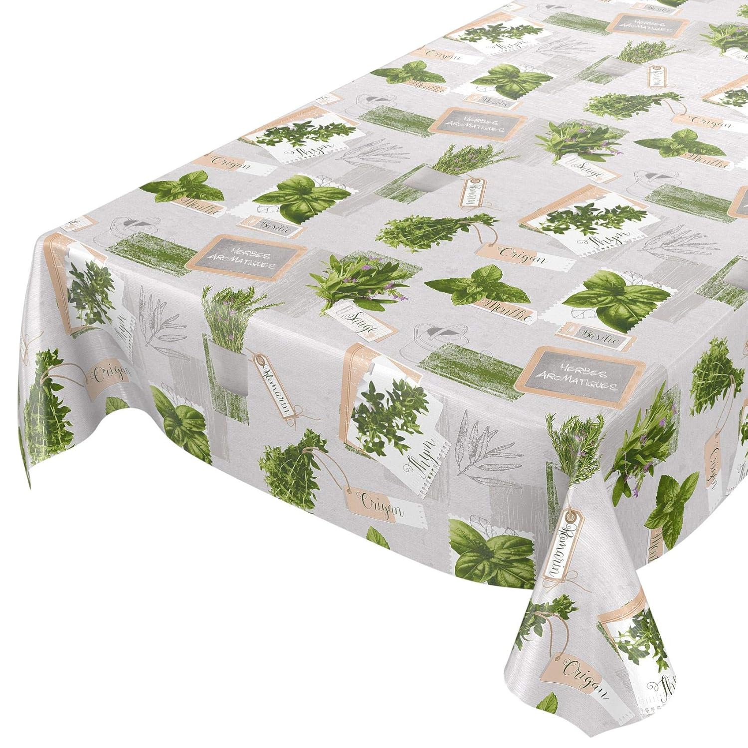 ANRO Wachstuchtischdecke Floral - Abwaschbare Tischdecke Für Garten & Küche 100x140cm