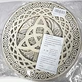 Walarky Celtic Symbol Wall Decor Set 4 Pieces 12 Inch Wood Triskelion Triquetra view 7
