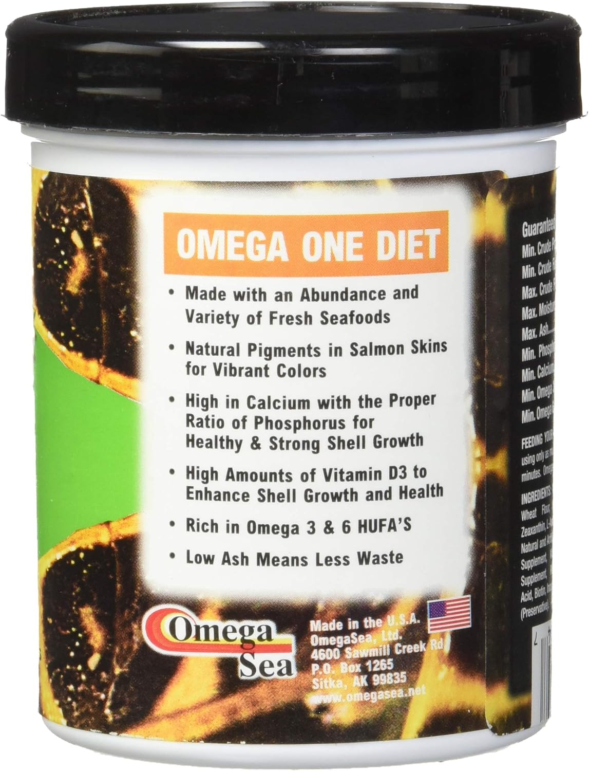 Omega One Juvenile Turtle Pellets 3.5oz, Yellow, 103.51 ml (Pack of 1) - Image 3