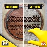 SOL 48pk Steel Wool Pads Fine Wire Wool for Polishing Buffing Rust Removal view 6