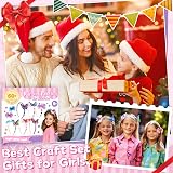 TMGOT Diamond Painting Headband Craft Kit for Girls Age 5-11 - Art Party Gifts view 6