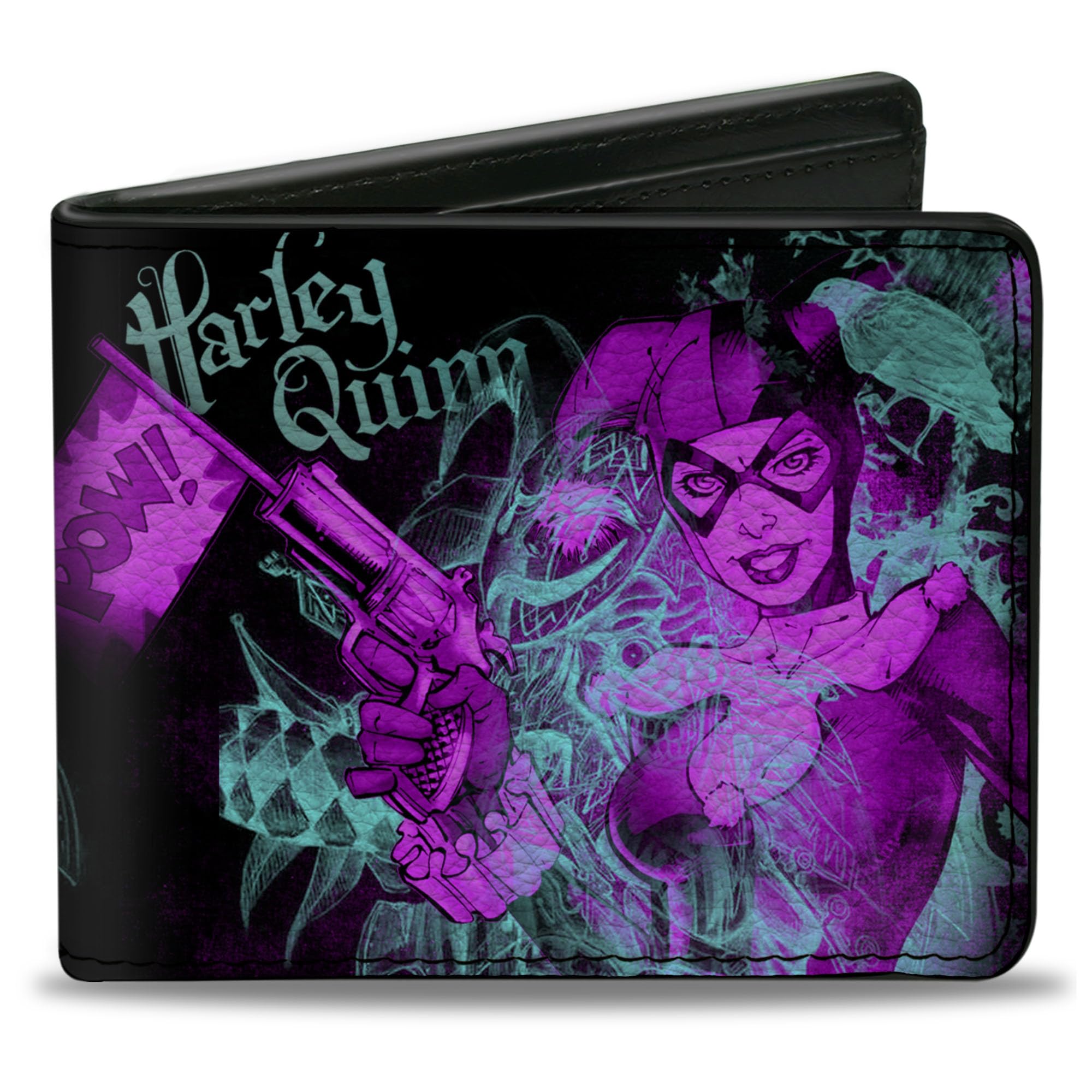 Buckle-Down Men's Wallet, Multicolor, 4.0" x 3.5"