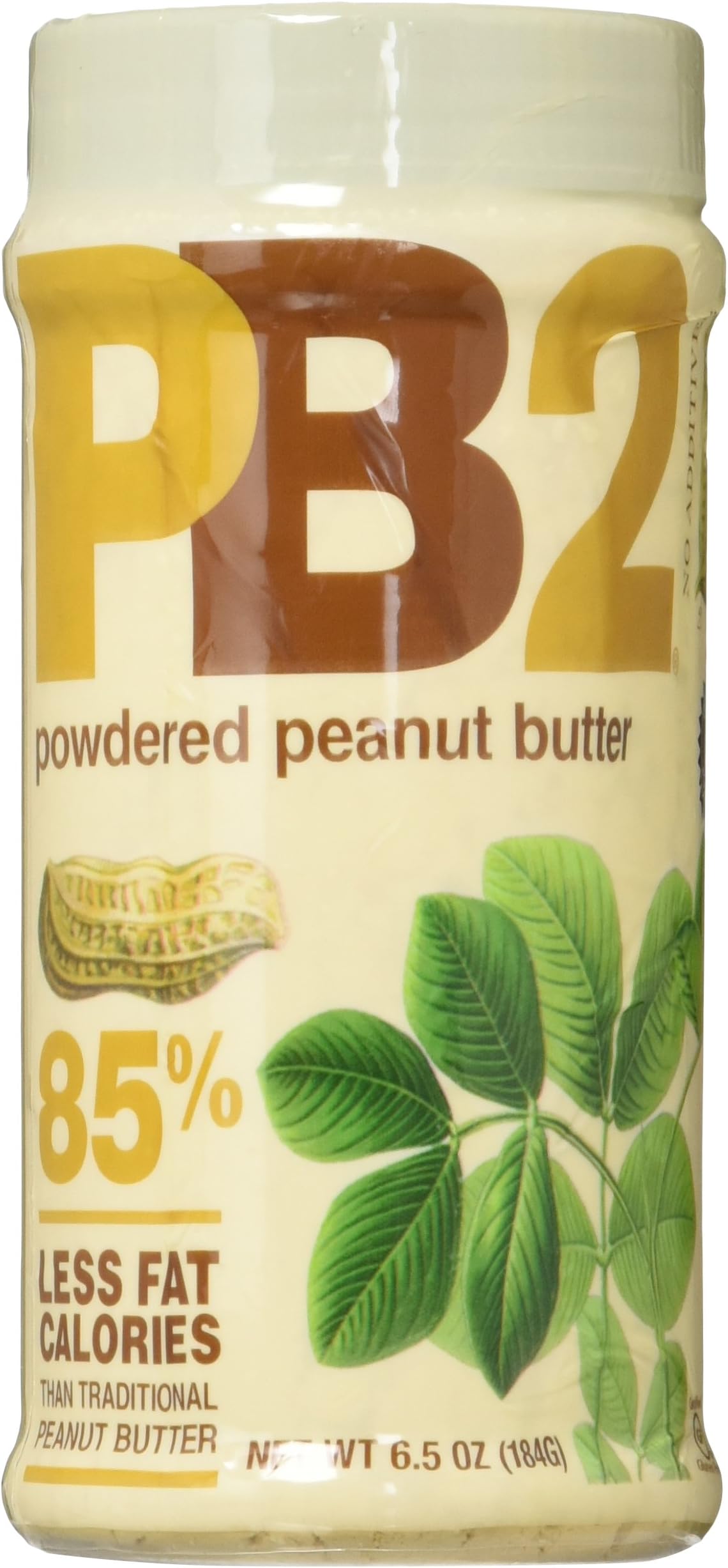 PB2 Powdered Peanut Butter, 6.5 oz (4-Pack)