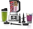 Ninja Foodi SS351 Power Blender & Processor System with Smoothie Bowl Maker and Nutrient Extractor*. 4in1 Blender + Food Processor, 1400WP smartTORQUE 6 Auto-iQ Presets