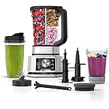Ninja Foodi SS351 Power Blender & Processor System with Smoothie Bowl Maker and Nutrient Extractor*. 4in1 Blender + Food Proc