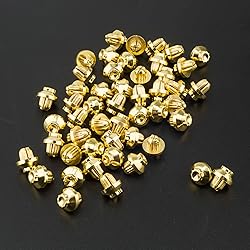 RTrhinoTuning 100pcs 8mm/0.31in Wheel Spike Nuts