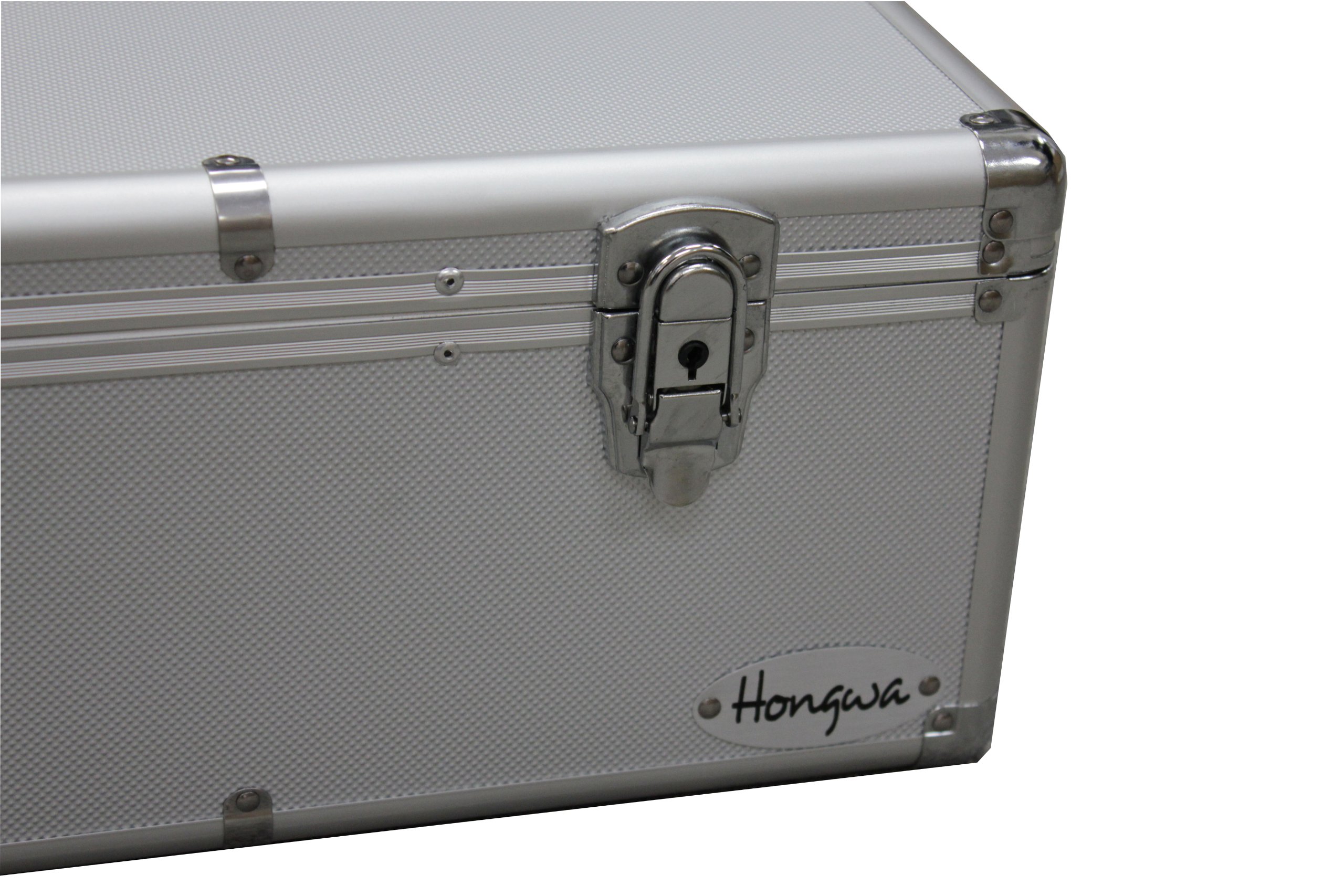 MegaDisc 1000 Cd DVD Silver Aluminum Hard Case for Media Storage Holder