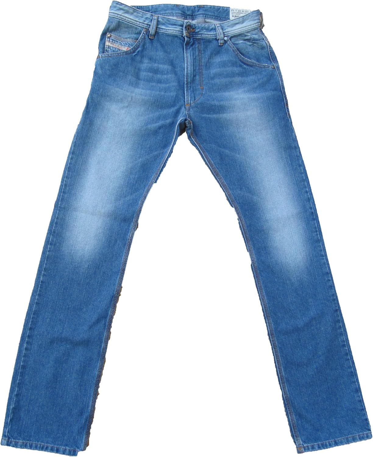 Diesel Krooley Regular Slim-Carrot Jeans Mens Size 30 x 32 Pantaloni at Amazon Menâs Clothing store