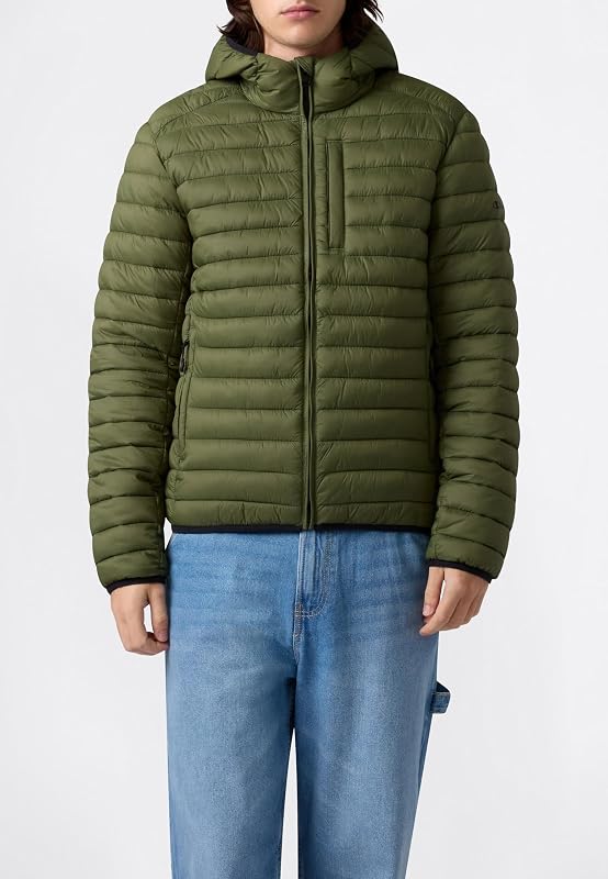 Casaco masculino-exterior, verde (GS156), XXL para homens