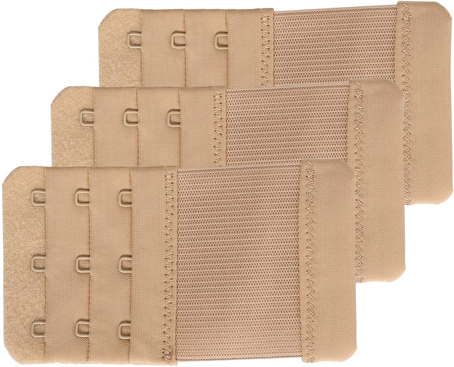 Bra Extender Soft Elastic Women Bra Extension Strap Adjustable Pack of 3