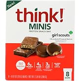 Think!, Bar Protein Minis Chocolate Peanut Butter, 0.92 Ounce, 8 Pack