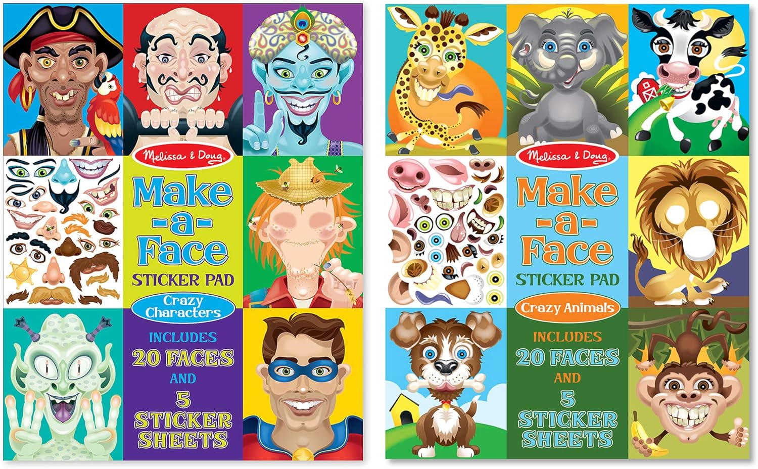 melissa and doug make a face