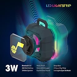 SOAR NBA Shockbox LED Wireless Bluetooth Speaker