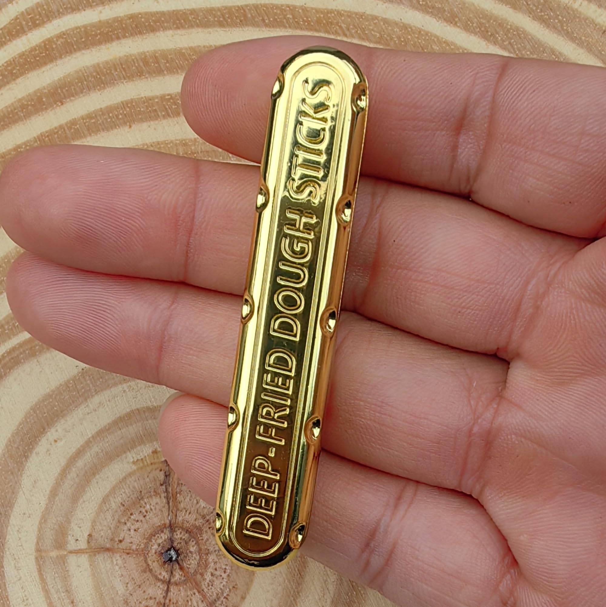 T-Conceal EDC Fidget Slider Fidget Toy Adult Stress Relief Metal Rotation Push Pull ADHD Recreational Fidget Toy Tactile Coin Fritter (Yellow)