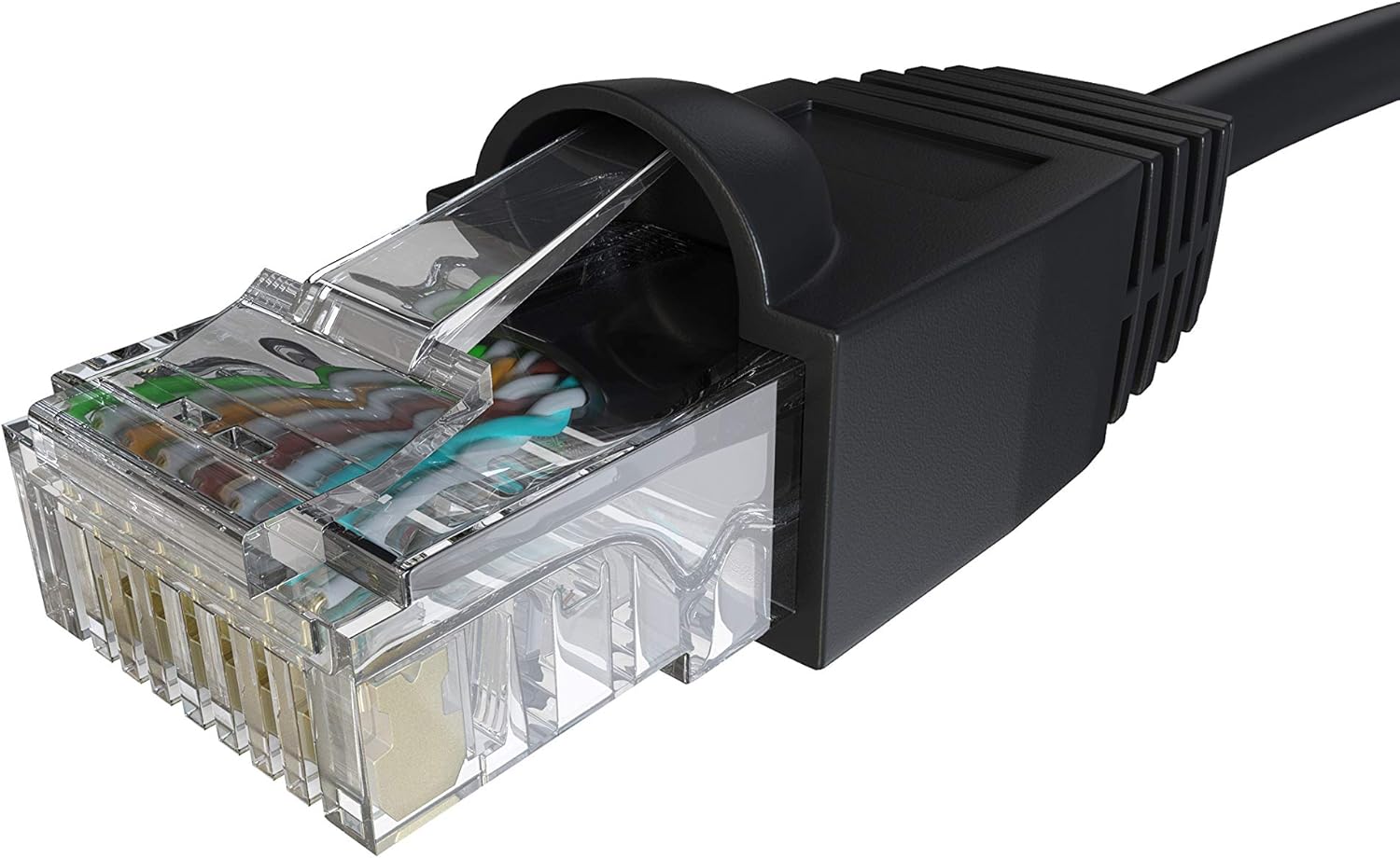 Cable Sourcing - 100ft (30m) CAT5e Cable, External (Outdoor use) & Internal, 100% Solid Copper, Ethernet, CCTV, 10/100/1000mb, RJ45 Plugs, Networking & Patch Cable: Electronics