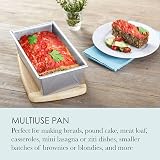 Chicago Metallic Commercial II Loaf Pan 1-Pound Heavy-Weight Aluminized Steel view 4