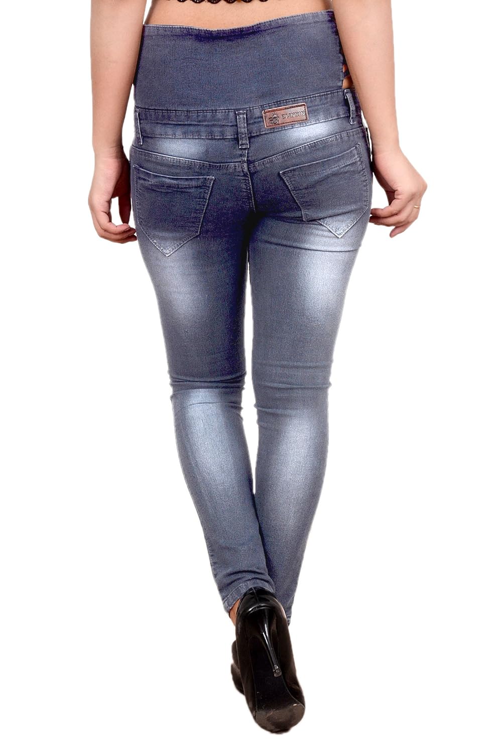 blinkin slimfit high-waist denim jeans for women (stretchable denim fabric)