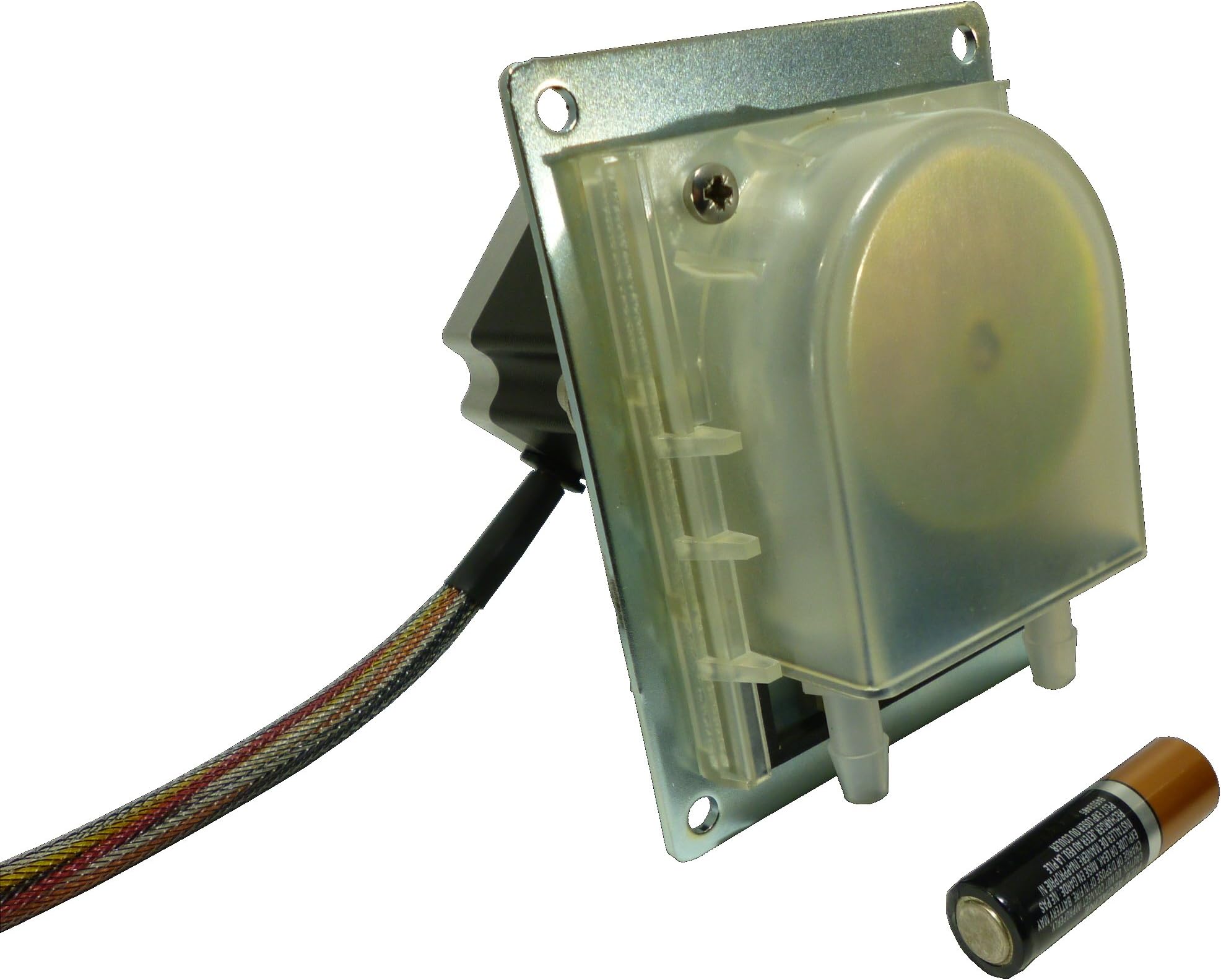 Simply Pumps PMST310E Peristaltic Stepper Motor Self Priming Panel Mount Dosing Dispensing Metering Pump with Tygon Extra Long Life Tubing, 24V DC, 500 mL/Min