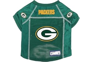 Littlearth NFL Green Bay Packers Basic Pet Jersey, Team Color, Medium